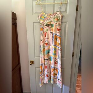 Seven Wonders Colorful Print Maxi Dress